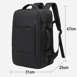 Mochila de viagem ELAVIER Nômade para notebook 17.3" com porta USB
