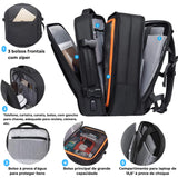 Mochila de viagem ELAVIER Nômade para notebook 17.3" com porta USB