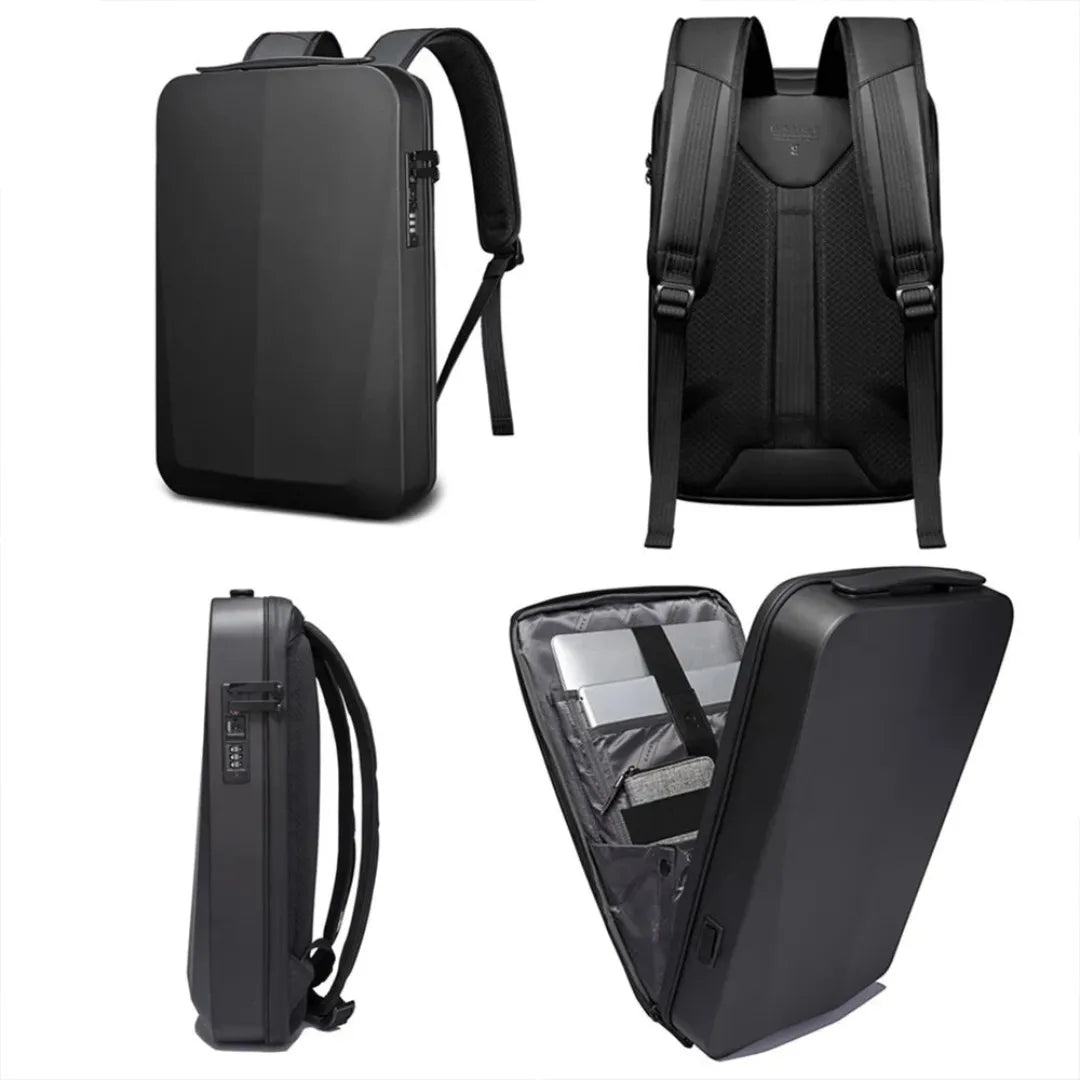 Mochila masculina para notebook com zíper YKK e alça antideslizante