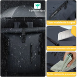 Mochila ELAVIER para notebook com zíper reforçado e tecido impermeável