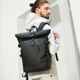 Mochila urbana ELAVIER com porta USB, impermeável e expansível