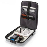 Mochila executiva de viagem ELAVIER Hyperion com espaço interno organizado