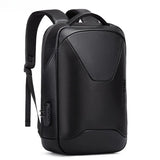 Mochila Saboteur ELAVIER antifurto para notebook 15.6" em couro