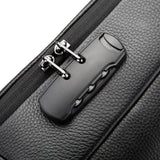 Mochila executiva Saboteur preta com design clássico e funcional