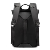 Mochila de couro legítimo Velocity ELAVIER com alça de ombro arqueada