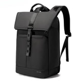 Mochila de couro legítimo Velocity ELAVIER com alça de ombro arqueada