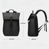 Mochila de couro para notebook 15.6" Velocity ELAVIER antifurto