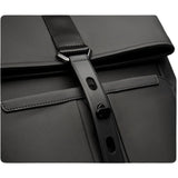 Mochila de couro legítimo Velocity ELAVIER com alça de ombro arqueada