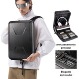 Mochila executiva para notebook 15.6" Giga ELAVIER rígida e antifurto 