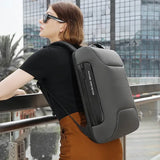 Mochila multifuncional ELAVIER com acabamento Oxford e punho macio