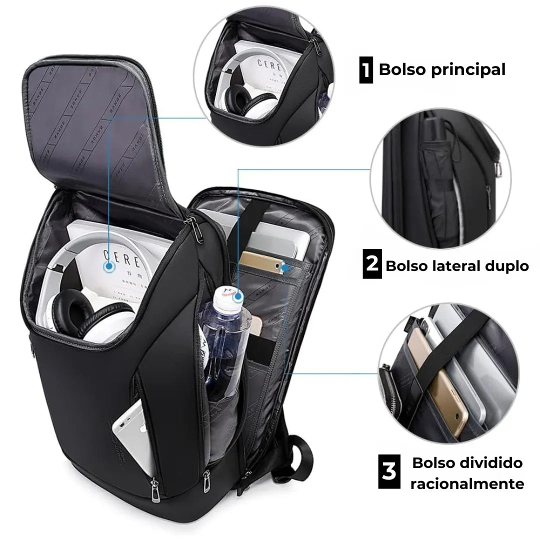 Mochila Oxford impermeável ELAVIER Vanguard com design moderno
