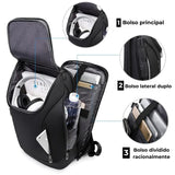 Mochila Oxford impermeável ELAVIER Vanguard com design moderno