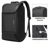 Mochila executiva Zephyr ELAVIER com compartimento 16" à prova d'água