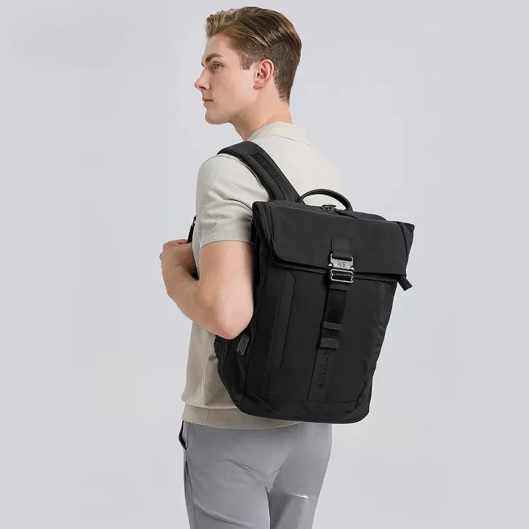 Mochila de viagem executiva à prova d’água com interior organizado