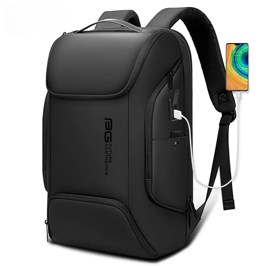 Mochila executiva Ember ELAVIER com porta USB e zíper YKK