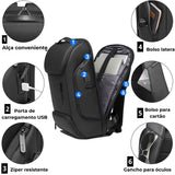 Mochila ELAVIER 15.6" com proteção à água e espaço para notebook