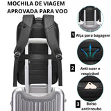 Mochila executiva ELAVIER Ember ideal para viagens e uso diário