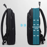 Mochila executiva ELAVIER com design robusto e elegante para viagens