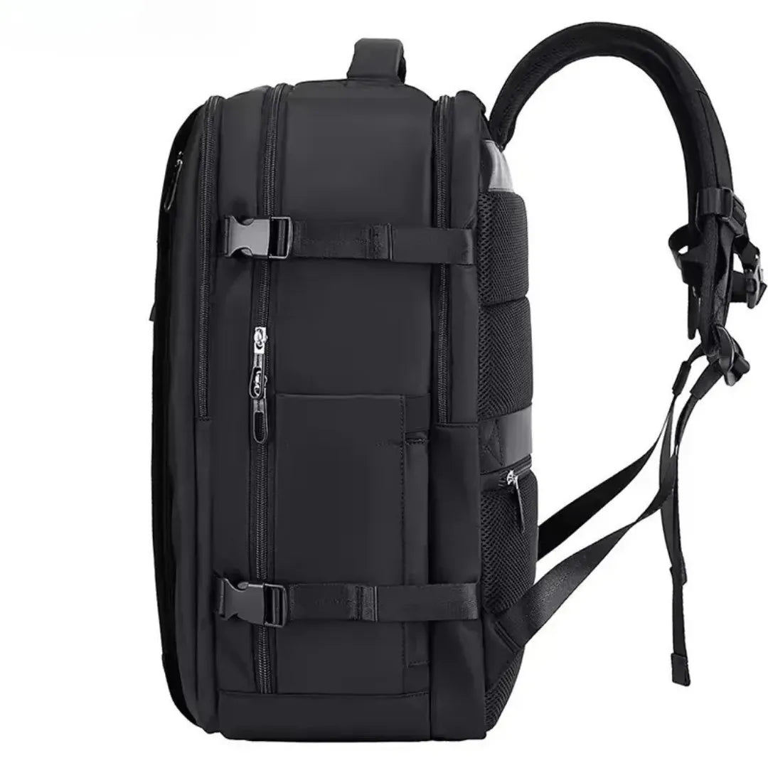 Detalhe da mochila Vibe ELAVIER com tecido Oxford durável