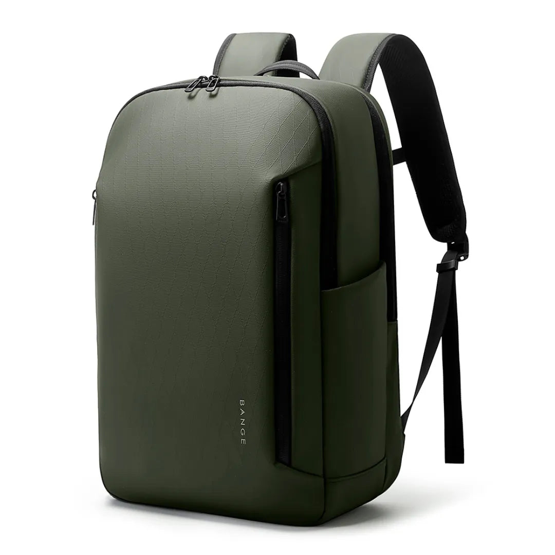 Detalhe do interior da mochila ELAVIER com suporte para laptop