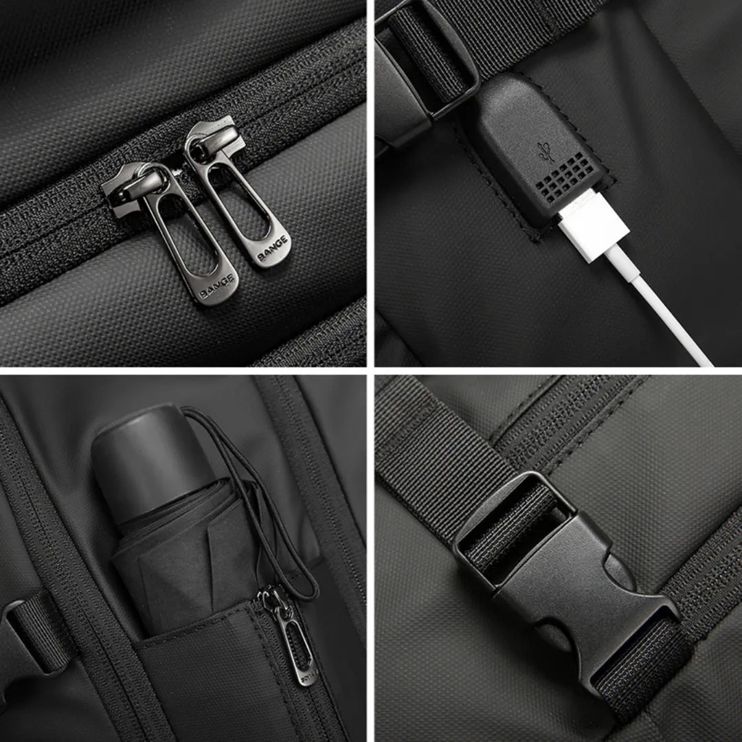 Mochila ELAVIER para notebook com capacidade 35L e zíper resistente