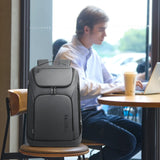Mochila ELAVIER grande para notebook 17" com multicamadas organizadas