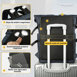 Mochila para notebook 15.6" ELAVIER Dash com design roll-top e fivela