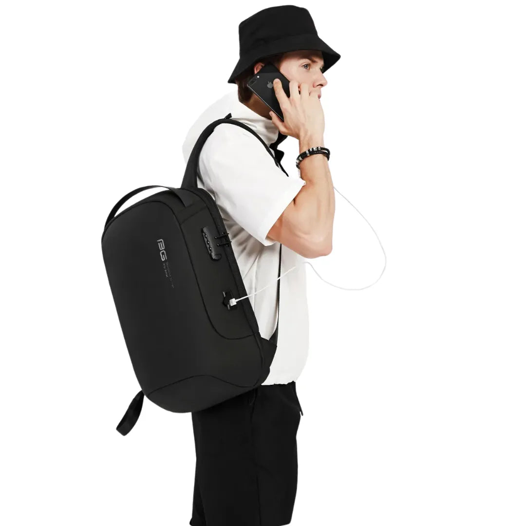 Mochila antifurto EVA ELAVIER para notebook 15.6" com zíper elegante
