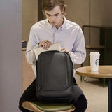 Mochila de viagem ELAVIER HK impermeável com compartimento acolchoado