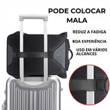 Mochila Magnum ELAVIER de viagem com expansão vertical de 15cm
