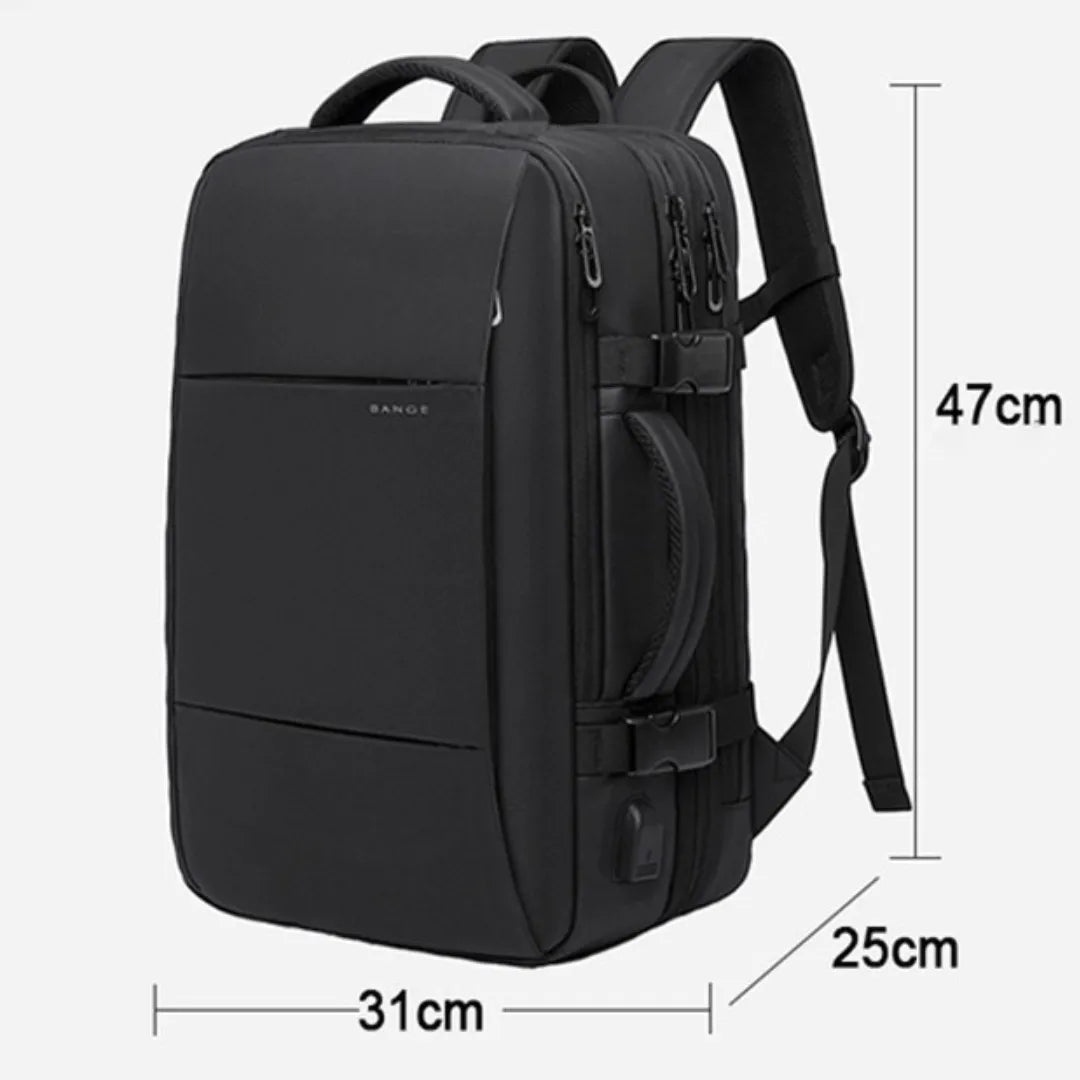 Mochila de viagem ELAVIER Nômade para notebook 17.3" com porta USB