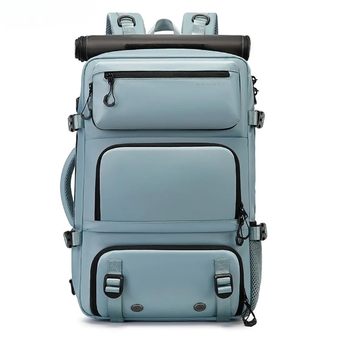 Mochila de viagem grande ELAVIER 35L para acampamento antifurto