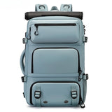 Mochila de viagem grande ELAVIER 35L para acampamento antifurto